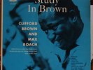 Clifford Brown Study in brown Org.emarcy lp Blue Cover