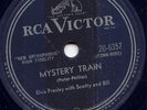 ELVIS PRESLEY -MYSTERY TRAIN -ROCKABILLY 78 1955 MINT-