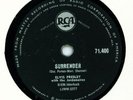 ELVIS PRESLEY 78 SINGLE - SOUTH AFRICA -SURRENDER. 1961