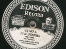 Jazz 78-Phil Napoleon & Orchestra-Edison-Five Pennies 