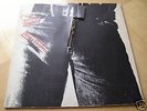 Rolling Stones LP STICKY FINGERS NM working zip +poster