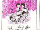 BEATLES A HAPPY CRIMBLE 1964 ITALY FLEXI IN COVER MINT