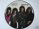 KISS - LICK IT UP - RARE 1982 DUTCH PICTURE DISC LP