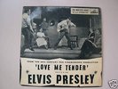 ELVIS PRESLEY LOVE ME TENDER HMV EP.ORIGINAL IN GOOD CO