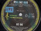 AC/DC Mega RARE A Label Radio PROMO Dog Eat Dog EX+