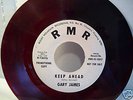 GARY JAMES   TEEN   RMR  BURGUNDY COLOR VINYL    LISTEN