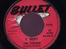 Fabions V Rocket RARE UK Bullet 45 Listen