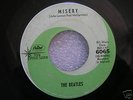 BEATLES 45 green Star line MISERY Roll Over Beethoven *