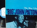 BIG JOHN PATTON-THE WAY I FEEL- BLUE NOTE 84174-NY ADR