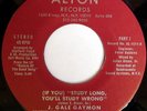 rare Modern Soul Boogie 45 J. GALE GAYMON study long