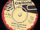 CALTONE LLOYD & GROOVERS LISTEN TO THE MUSIC TROJAN EX