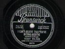 Teddy Wilson Brunswick 8070 with Billie Holiday