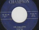 LITTLE IKE rhythm blues 45 CHAMPION “She Can Rock” HEAR