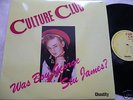 CULTURE CLUB WAS BOY GEORGE STU JAMES? LP RARE