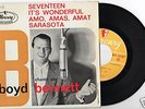 Boyd Bennett rare EP Français Mercury 14 238