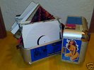 Platten Case Vinyl Koffer 50/50 Teilung incl 90 Vinyls