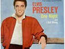 ELVIS PRESLEY ONE NIGHT / I GOT STUNG RCA 7410 NM PS