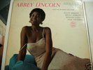 ABBEY LINCOLN s/t LP RIVERSIDE mono original S. Rollins