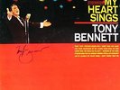 Tony Bennett My Heart Sings LP Autographed RARE 6-Eye