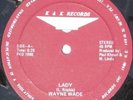 WAYNE WADE Lady K & K RECORDS 12