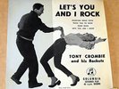 Tony Crombie & His Rockets rare EP Lets Rock Uk 1957