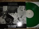 NIRVANA   BLEACH    GREEN VINYL-MINT