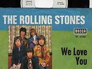 Sg.  - THE  ROLLING  STONES  -  WE  LOVE YOU  - Promo