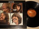 THE BEATLES Let It Be Vinyl Record Album LP NM