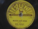 Elvis Presley 78 rpm  SUN original Milkcow Blues Boogie