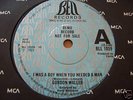 1969 UK GORDON WALLER 45 “I WAS A BOY WHEN YOU Etc Demo