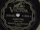 CANNON'S JUG STOMPERS VICTOR 38566 Blues 78 rpm E/E-