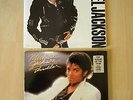 MICHAEL JACKSON Original THRILLER & BAD LP RECORDS