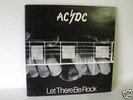 AC/DC Let There Be Rock LP Australian Blue Label Vinyl