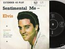ELVIS PRESLEY  SOUTH AFRICA PS E.P SENTIMENTAL