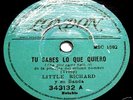 LITTLE RICHARD THE GIRL CANT HELP RARE ARGENTINA 78 RPM