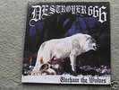 Destroyer 666 - Unchain the Wolves vinyl/LP rare blue