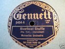 Jazz Wolverine Orchestra Gennett 5454 Riverboat Shuffle