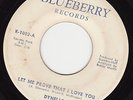 NORTHERN SOUL 45 RPM - DYNELLS - on BLUEBERRY RECORDS