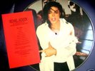 MICHAEL JACKSON  - RARE PICTURE DISC -- VG+
