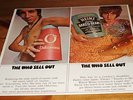 THE WHO ''SELL OUT' ORIG UK  POSTER STICKER MONO PSYCH