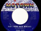 Four Tops 45 RPM (Northern Soul) Hear it