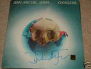 RARE SIGNED JEAN MICHEL JARRE OXYGENE LP GENUINE