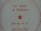DF 109/ BEETHOVEN SONATAS/ YVES NAT, piano