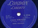 EDDIE COCHRAN -C'MON EVERYBODY - ROCKABILLY 78 RPM NM
