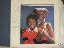 Michael Jackson LP Signed Autograph E.T. 1982