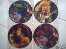 AC/DC   4 alte Pic Disc Live LPs  ungespielt  megarar 