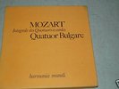 VERY RARE HARMONIA MUNDI QUATUOR BULGARE MOZART  9 LP