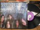 Deep Purple Machine Head Gatefold w Lyric Poster EXC GF