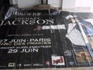 JACKSON MICHAEL ADVERTISING POSTER HISTORY 4X3 METRES