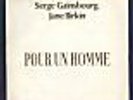 ++ GAINSBOURG ++Rare Pour Un Homme de Caron  Promo